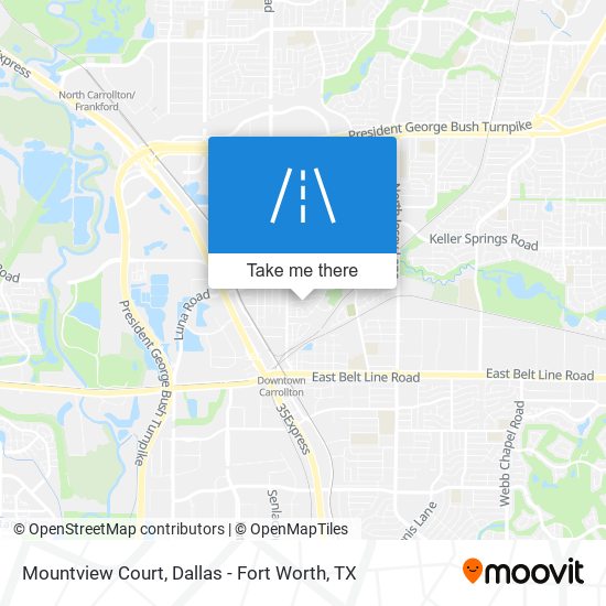 Mountview Court map