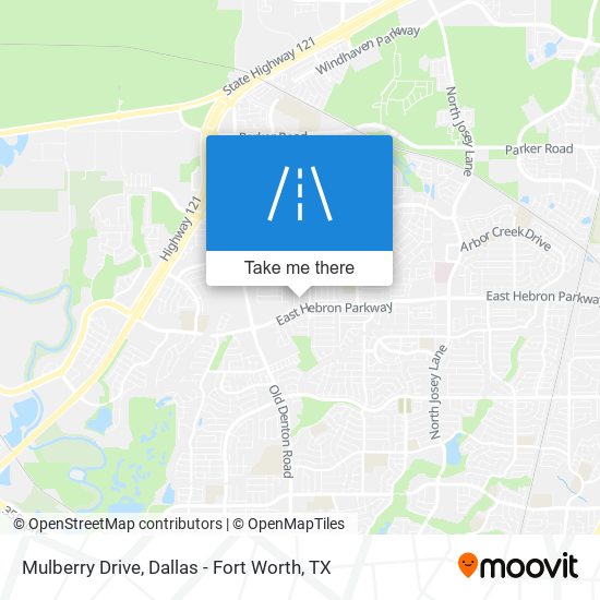 Mulberry Drive map