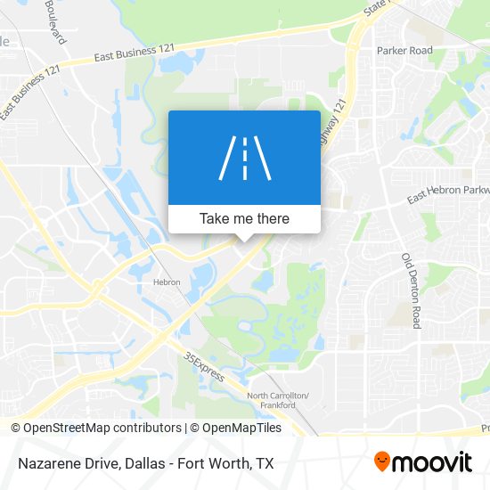 Mapa de Nazarene Drive