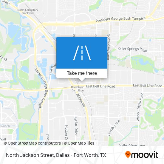 Mapa de North Jackson Street