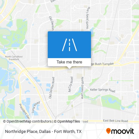 Northridge Place map