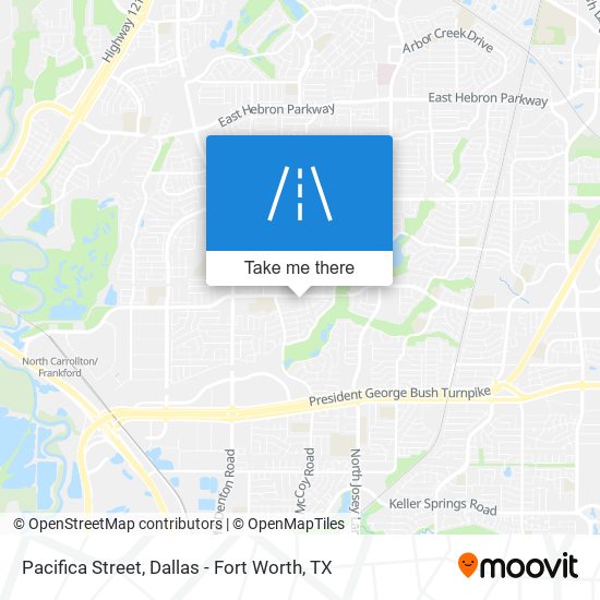 Pacifica Street map