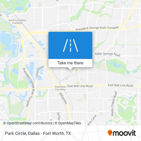 Park Circle map