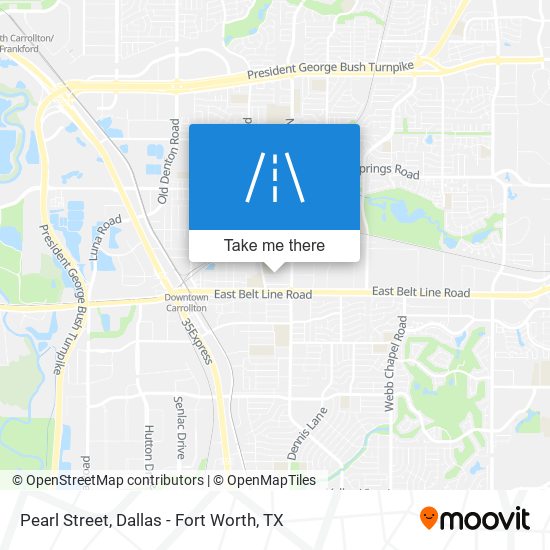 Pearl Street map
