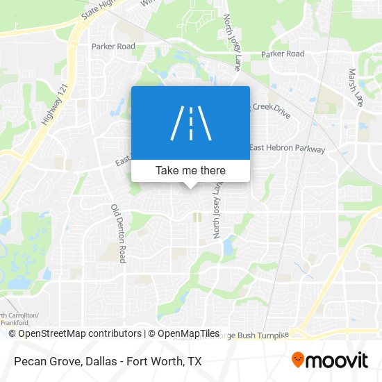 Pecan Grove map