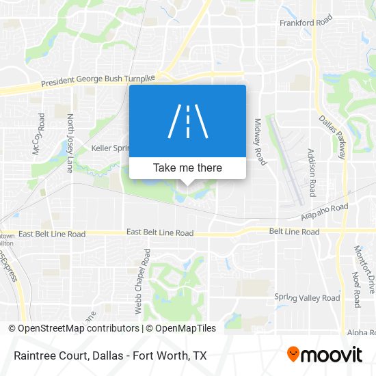 Mapa de Raintree Court