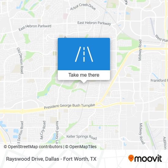 Mapa de Rayswood Drive