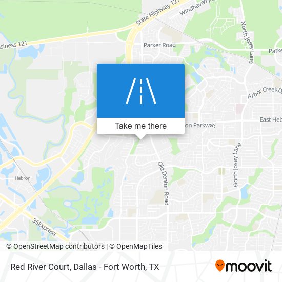 Mapa de Red River Court