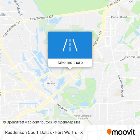 Mapa de Reddenson Court