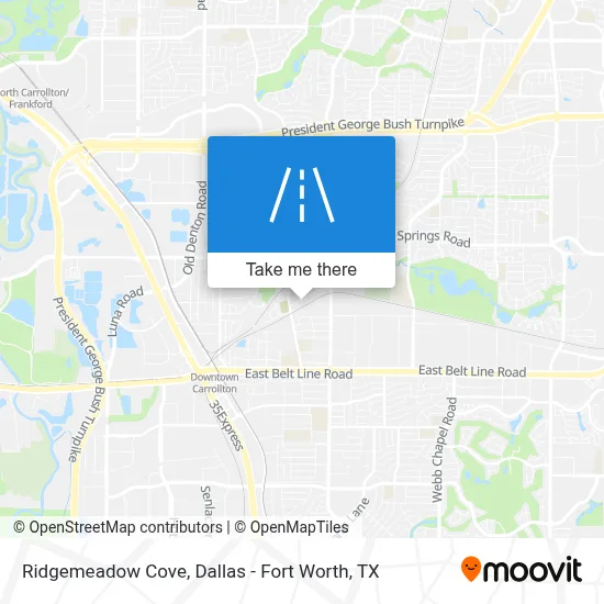 Ridgemeadow Cove map