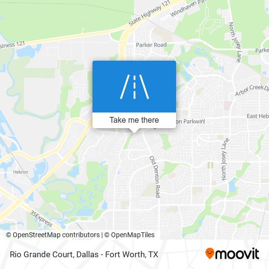 Rio Grande Court map