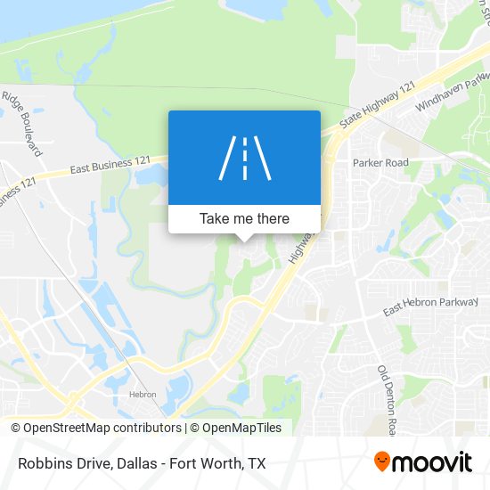 Mapa de Robbins Drive