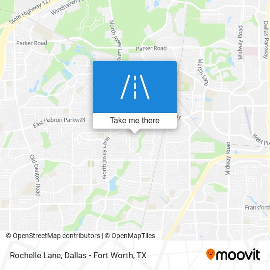 Rochelle Lane map