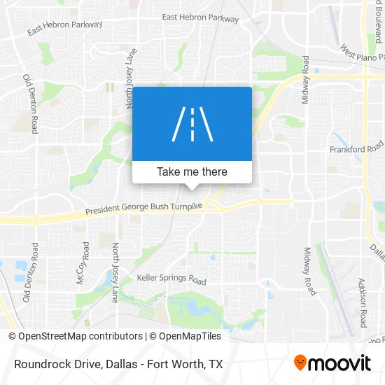 Roundrock Drive map