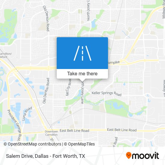 Mapa de Salem Drive