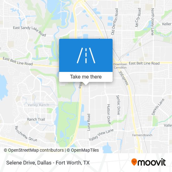Selene Drive map