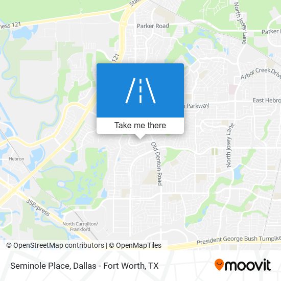 Seminole Place map