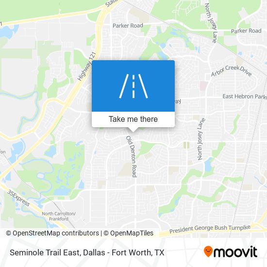 Mapa de Seminole Trail East