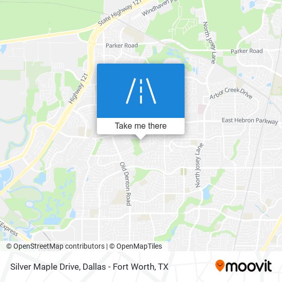 Mapa de Silver Maple Drive