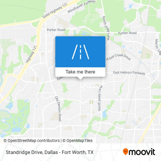 Standridge Drive map