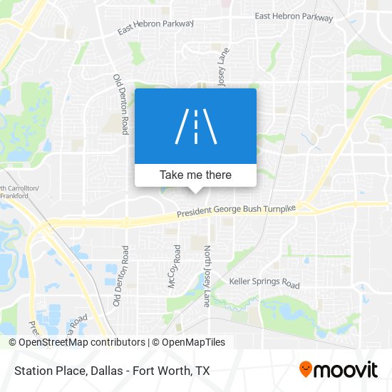 Station Place map