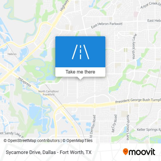 Sycamore Drive map