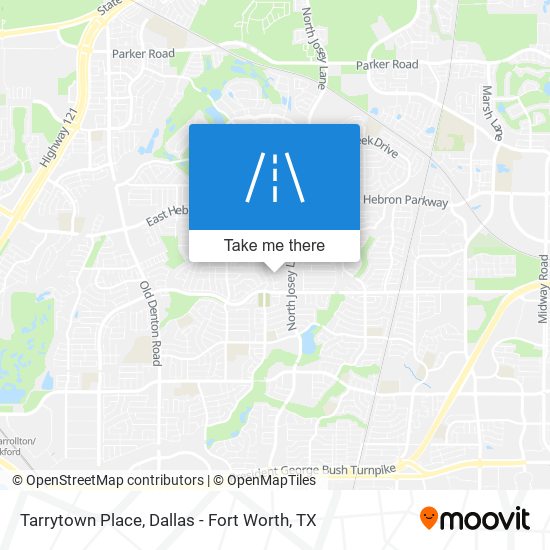 Tarrytown Place map