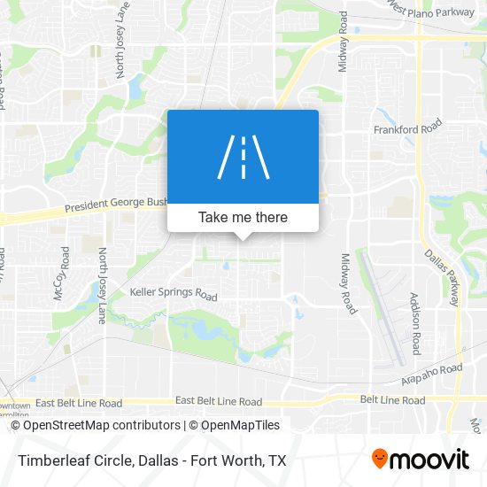 Timberleaf Circle map