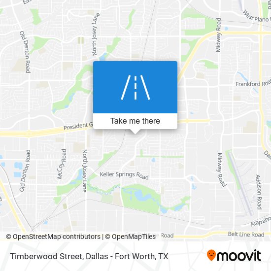 Timberwood Street map