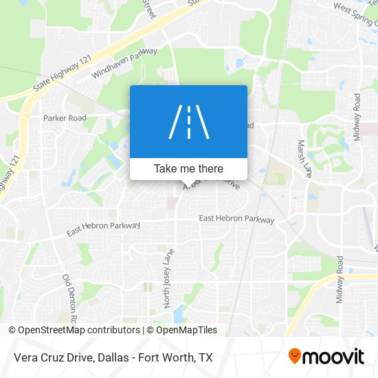 Vera Cruz Drive map