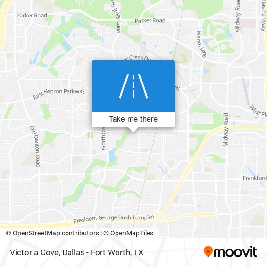Victoria Cove map