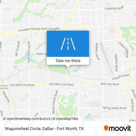 Wagonwheel Circle map