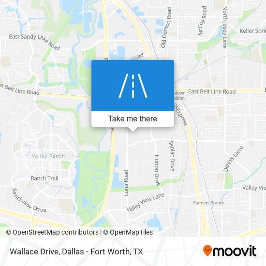 Mapa de Wallace Drive