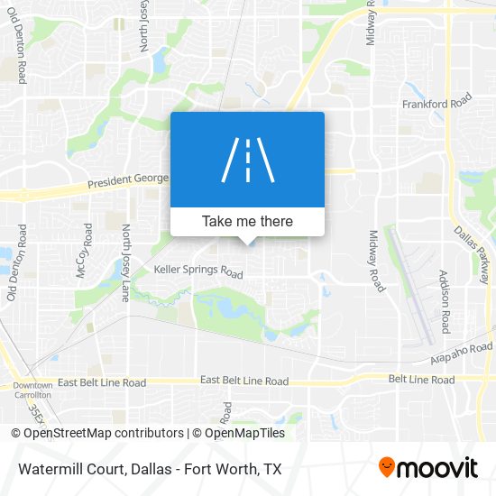 Mapa de Watermill Court