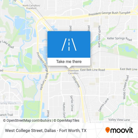 West College Street map