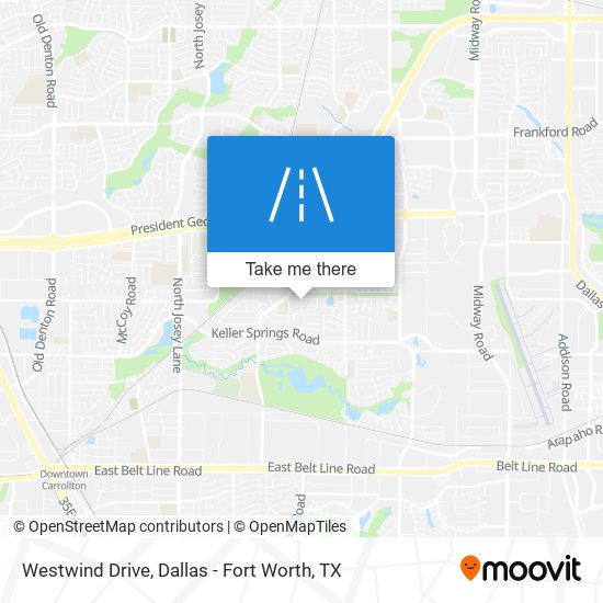 Westwind Drive map