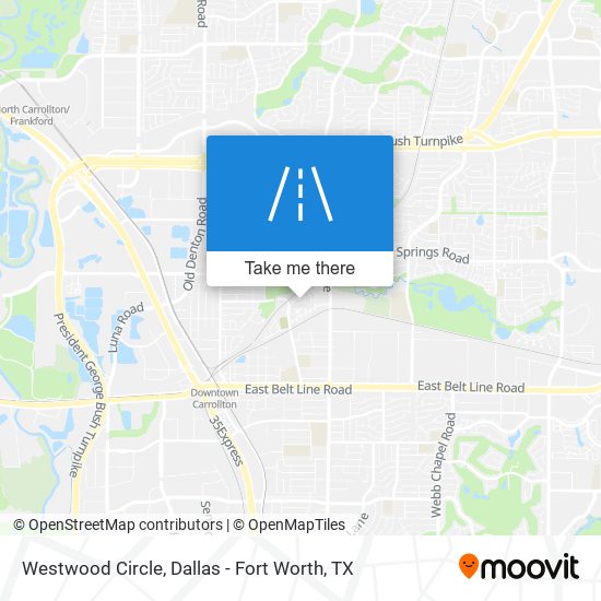 Mapa de Westwood Circle