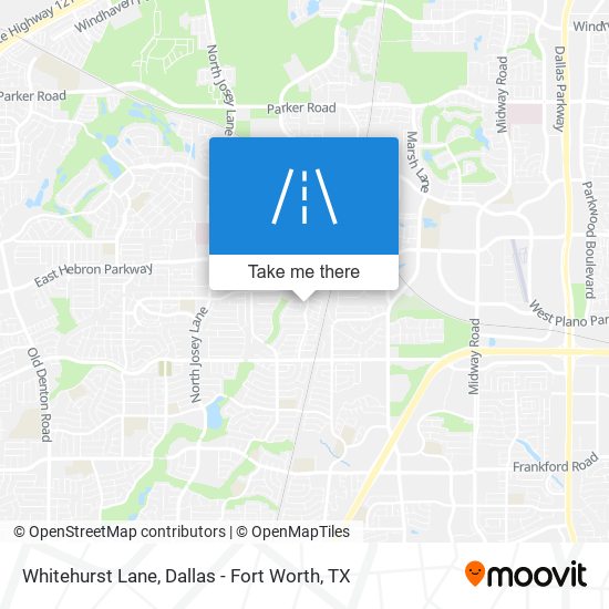 Mapa de Whitehurst Lane