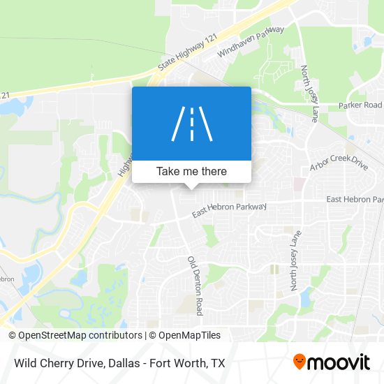 Mapa de Wild Cherry Drive