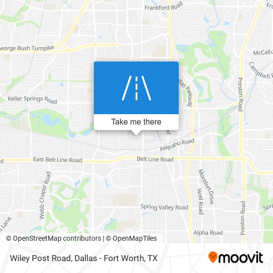 Wiley Post Road map