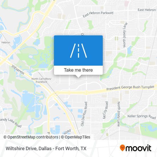 Mapa de Wiltshire Drive