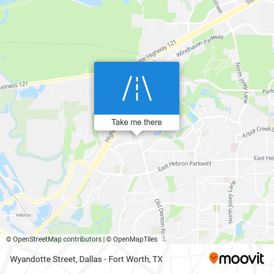 Mapa de Wyandotte Street