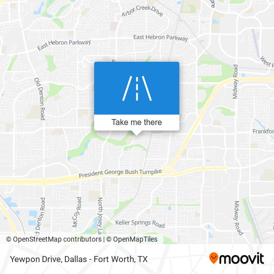 Mapa de Yewpon Drive