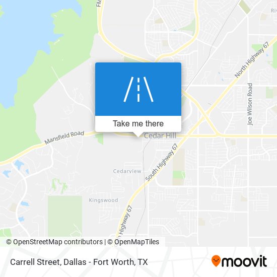 Mapa de Carrell Street
