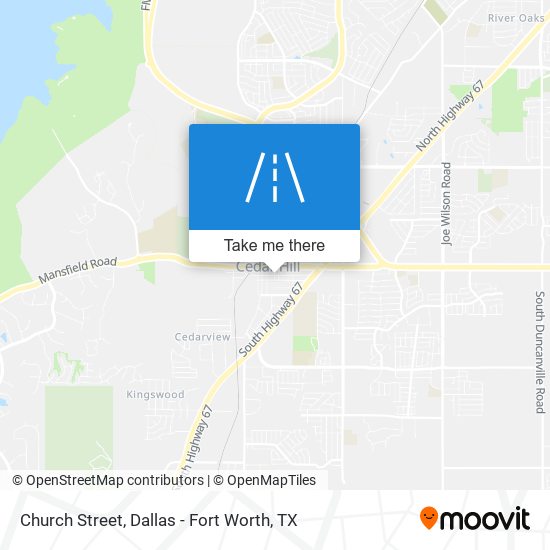Church Street map