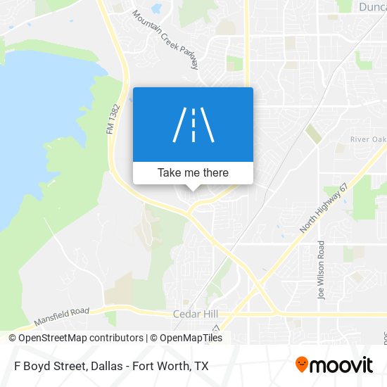 Mapa de F Boyd Street