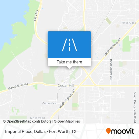 Imperial Place map