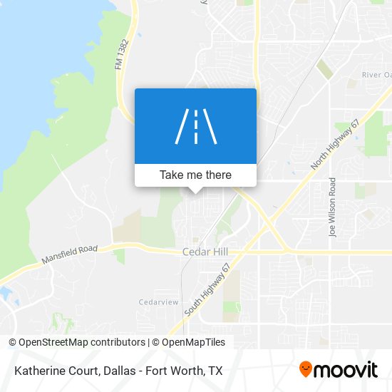 Mapa de Katherine Court