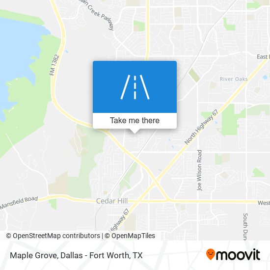 Mapa de Maple Grove