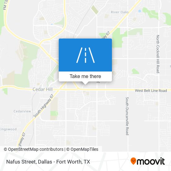 Nafus Street map